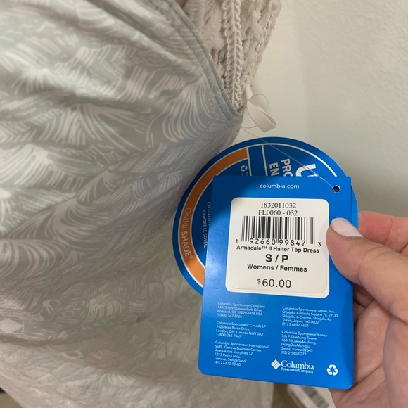 Nwt Columbia Halter Top Dress sz S - Picture 3 of 6